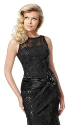 2 of 6 Jovani 62831 Dress Black