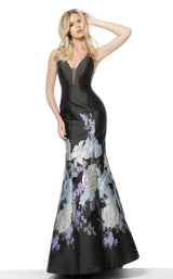 1 of 4 Jovani 64289 Dress Black Multi