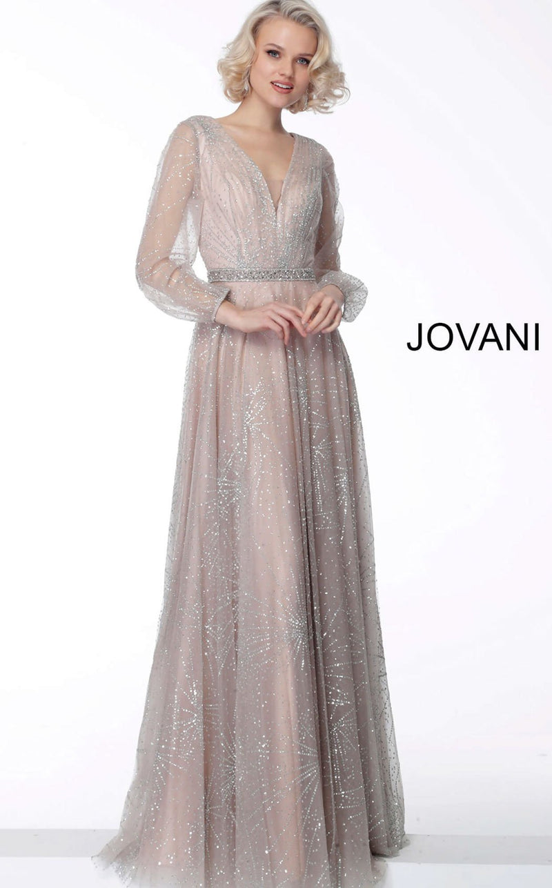 Jovani 65658 Nude