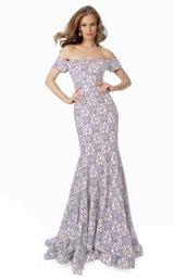 5 of 8 Jovani 66305 Blush/Gold