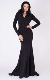 1 of 4 MNM Couture L0002C Dress Black