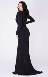 2 of 4 MNM Couture L0002C Dress Black