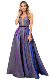 1 of 4 Nox Anabel M271 Dress Purple