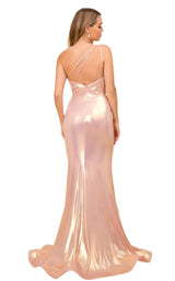 6 of 12 Nox Anabel M327 Dress Gold-Pink