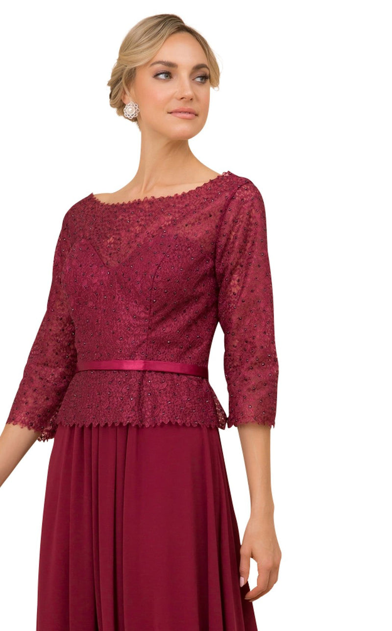 Nox Anabel M520 Dress Burgundy