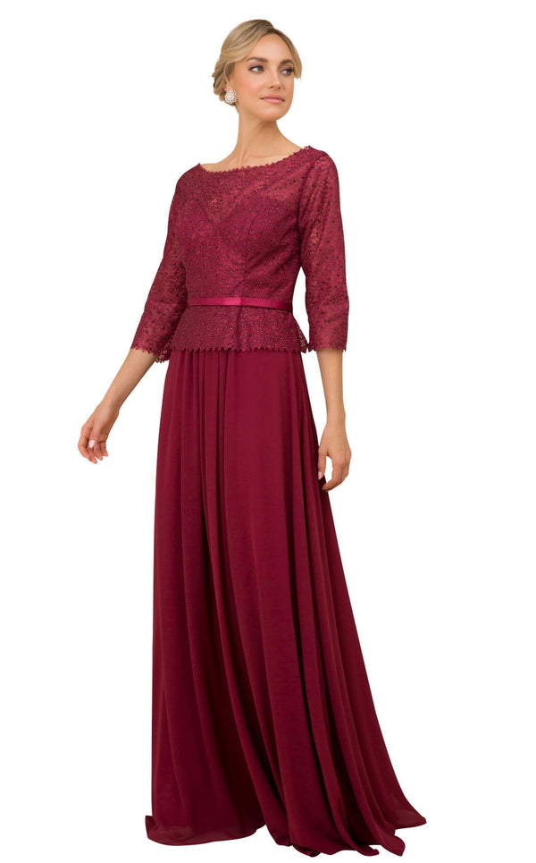 Nox Anabel M520 Dress Burgundy