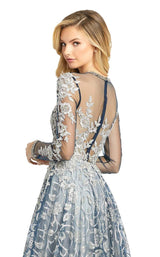 4 of 4 Mac Duggal 12233D Dress Silver