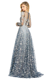 2 of 4 Mac Duggal 12233D Dress Silver