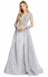 4 of 10 MacDuggal 20100D Dress Platinum