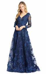 1 of 2 MacDuggal 20108D Dress Navy