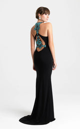 2 of 4 Madison James 16346 Black/Turquoise