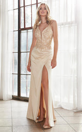 3 of 4 Cinderella Divine ML940 Dress Champagne