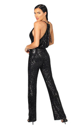 3 of 8 Nicole Bakti 6962 Jumpsuit Black