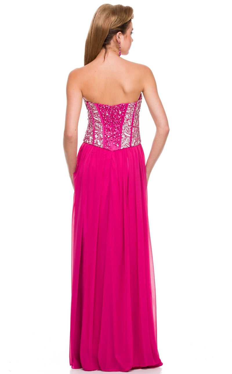 Nox Anabel 2593 Dress Fuchsia