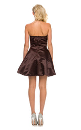 15 of 22 Nox Anabel 2820 Dress Brown