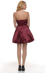 16 of 22 Nox Anabel 2820 Dress Burgundy