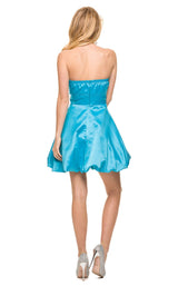 22 of 22 Nox Anabel 2820 Dress Turquoise