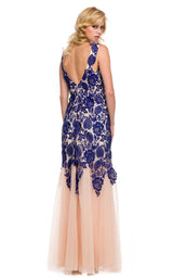 6 of 6 Nox Anabel 3121 Dress Royal-Nude