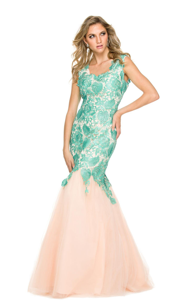 Nox Anabel 3121 Dress Mint-Nude