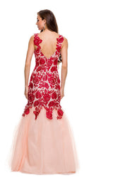 5 of 6 Nox Anabel 3121 Dress Red-Nude