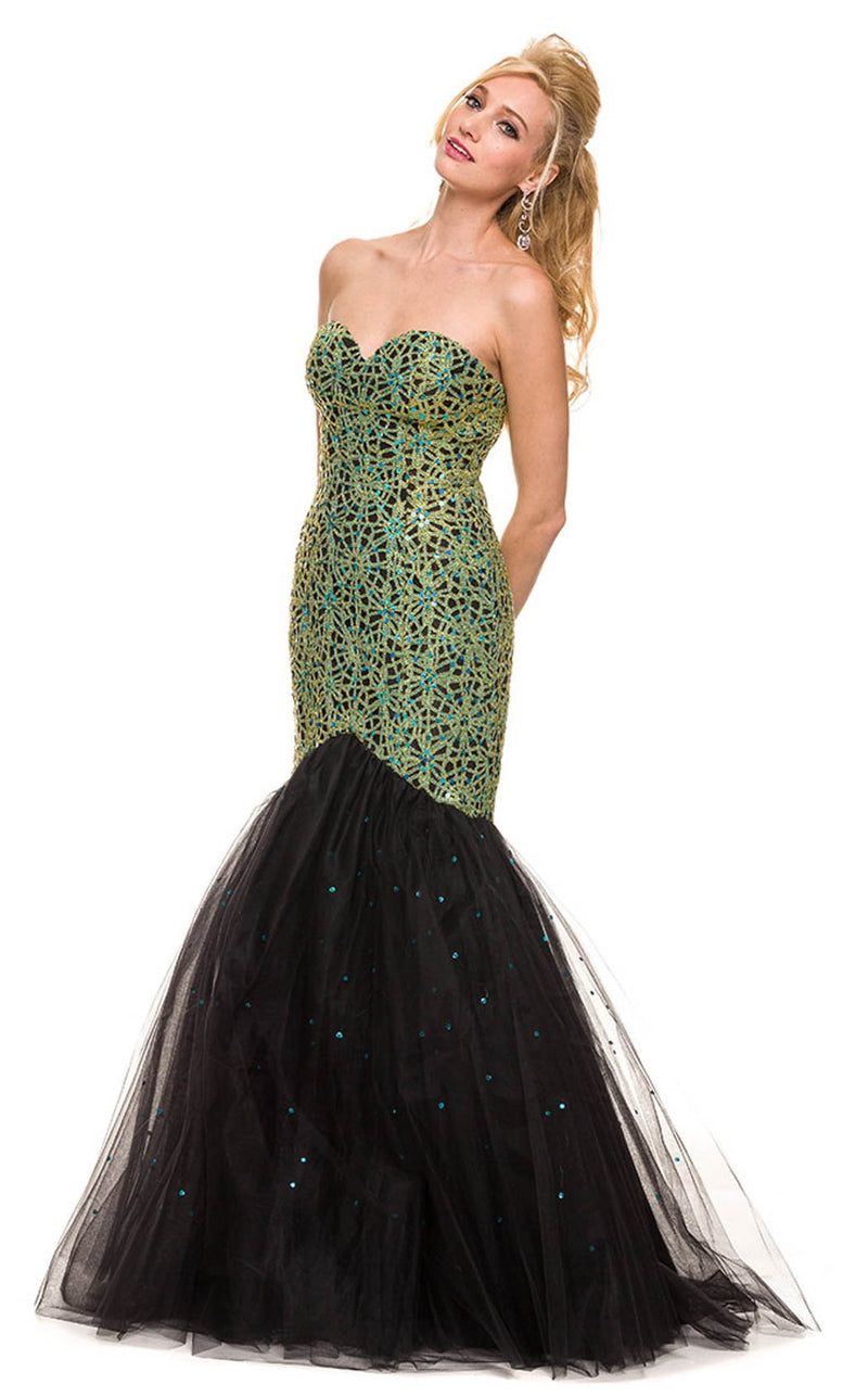 Nox Anabel 3123 Dress Green-Black