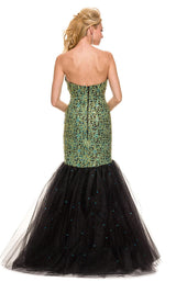 3 of 5 Nox Anabel 3123 Dress Green-Black