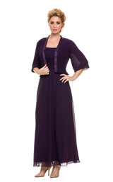 1 of 4 Nox Anabel 5099 Dress Plum