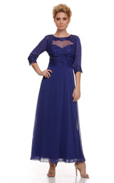 2 of 5 Nox Anabel 5101 Dress Royal-Blue