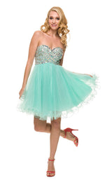 2 of 5 Nox Anabel 6010 Dress Mint-Green