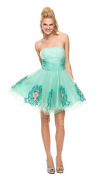 2 of 4 Nox Anabel 6041 Dress Mint-Green