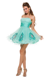 3 of 4 Nox Anabel 6041 Dress Mint-Green