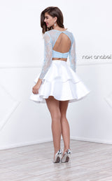 4 of 6 Nox Anabel 6290 Dress Ice-Blue-White