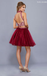 4 of 6 Nox Anabel 6326 Dress Burgundy