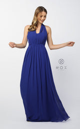 3 of 6 Nox Anabel 7124 Dress Royal-Blue