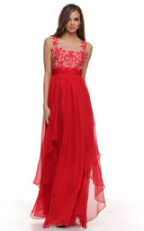 3 of 6 Nox Anabel 8145 Dress Red