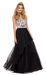 2 of 6 Nox Anabel 8146 Dress Black-Nude