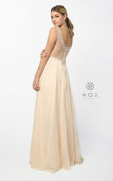 5 of 6 Nox Anabel 8155 Dress Nude