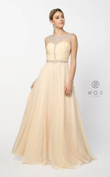 2 of 6 Nox Anabel 8155 Dress Nude