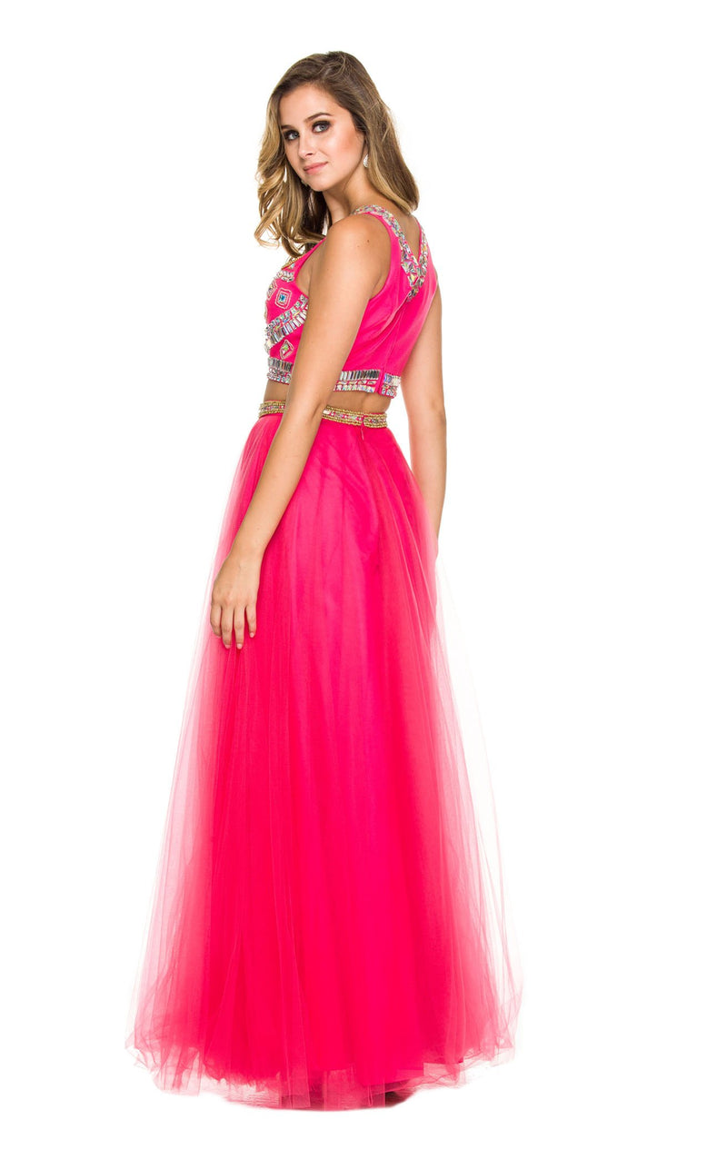 Nox Anabel 8162 Dress Fuchsia