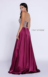 4 of 6 Nox Anabel 8186 Dress Burgundy