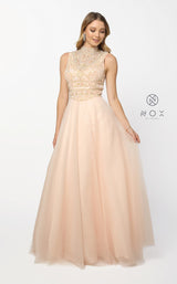 1 of 3 Nox Anabel 8212 Dress Peach