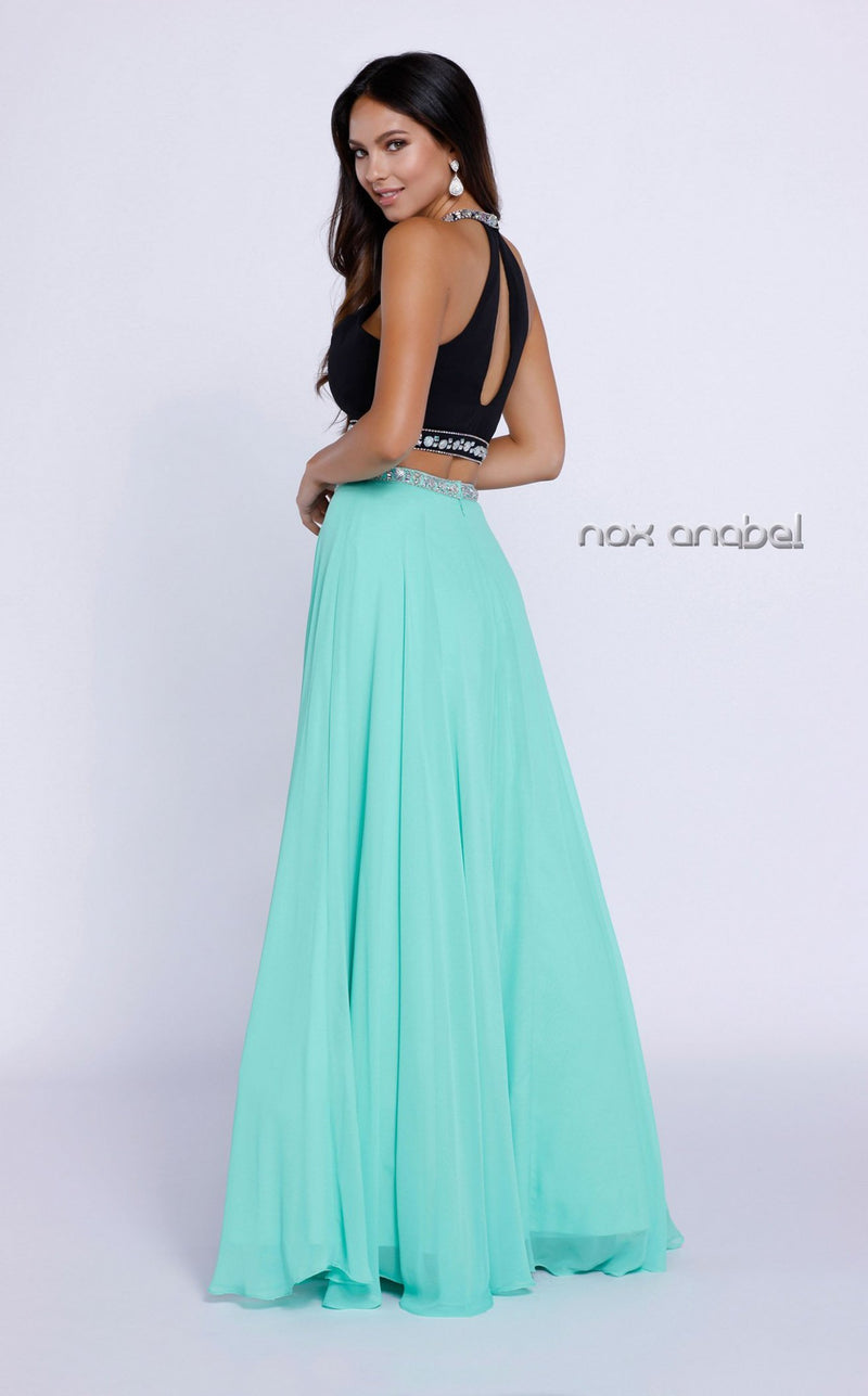 Nox Anabel 8214 Dress Mint-Black