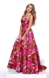 1 of 2 Nox Anabel 8232 Dress Printed