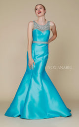 3 of 6 Nox Anabel 8299 Dress Turquoise