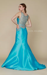 6 of 6 Nox Anabel 8299 Dress Turquoise