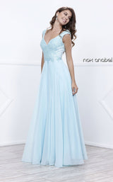 1 of 4 Nox Anabel 8302 Dress Ice-Blue