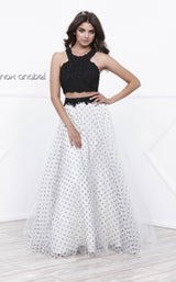 1 of 2 Nox Anabel 8309 Dress Black-Polka-Dots