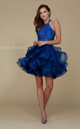 3 of 6 Nox Anabel A610 Dress Sapphire