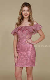 1 of 4 Nox Anabel A611 Dress Mauve