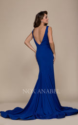 6 of 6 Nox Anabel C022 Dress Royal-Blue